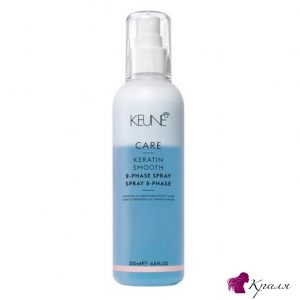 Двофазний спрей-кондиціонер KEUNE Care Line Keratin Smooth