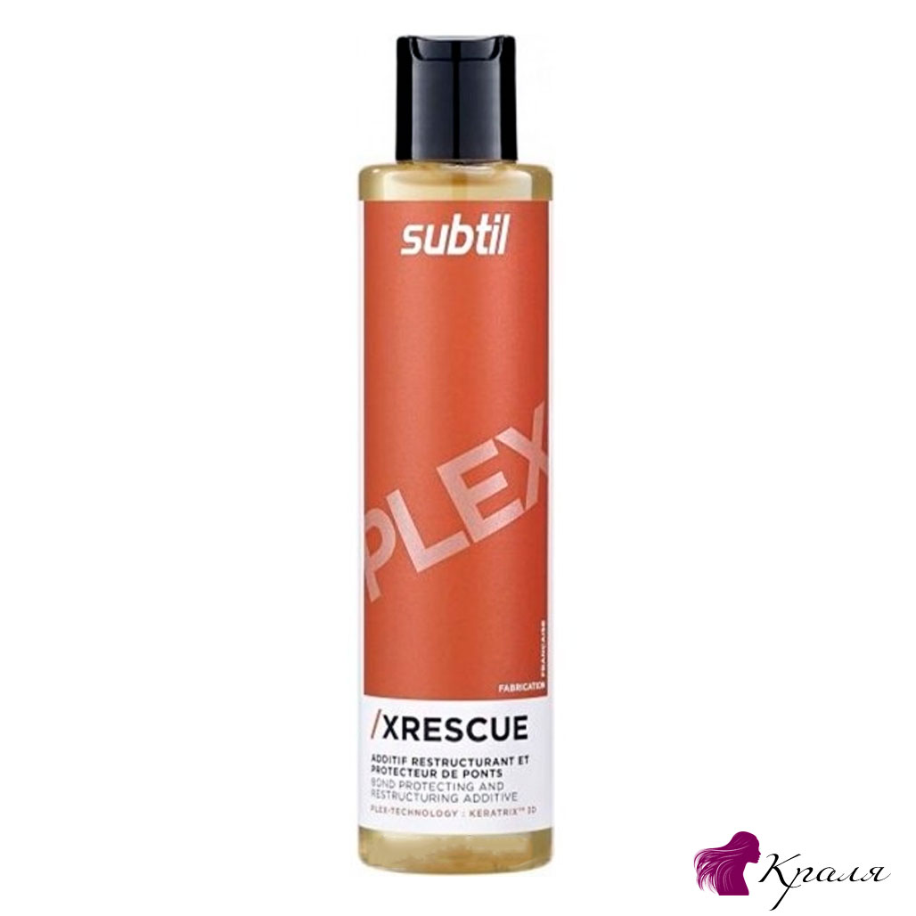SUBTIL XRESCUE PLEX захисний та відновлюючий засіб для волосся SUBTIL XRESCUE PLEX захисний та відновлюючий засіб для волосся