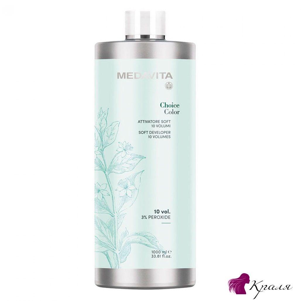 Активатор Medavita 3,6% Choice Color Attivatore Soft 10 Vol, Booster 20 Vol
