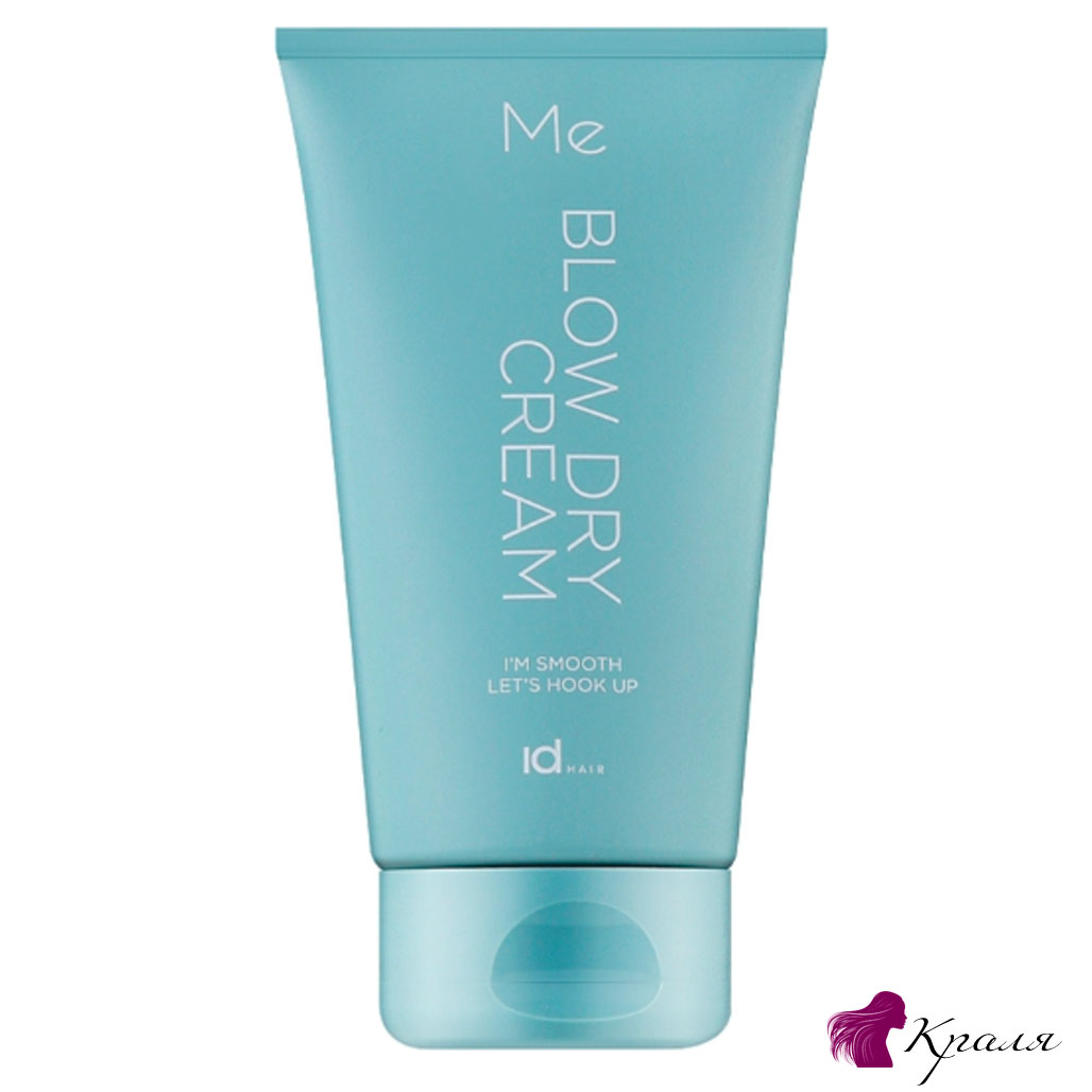 IDHAIR-ME-BLOW-DRY-CREAM-Крем-для-гладкости-и-блеска-при-укладке-феном IDHAIR ME BLOW DRY CREAM Крем для гладкості та блиску при укладанні феном