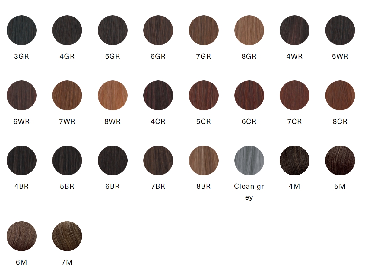 Палитра Гель-краска с кислым Ph для маскировки седины Medavita Choice Color Non Color