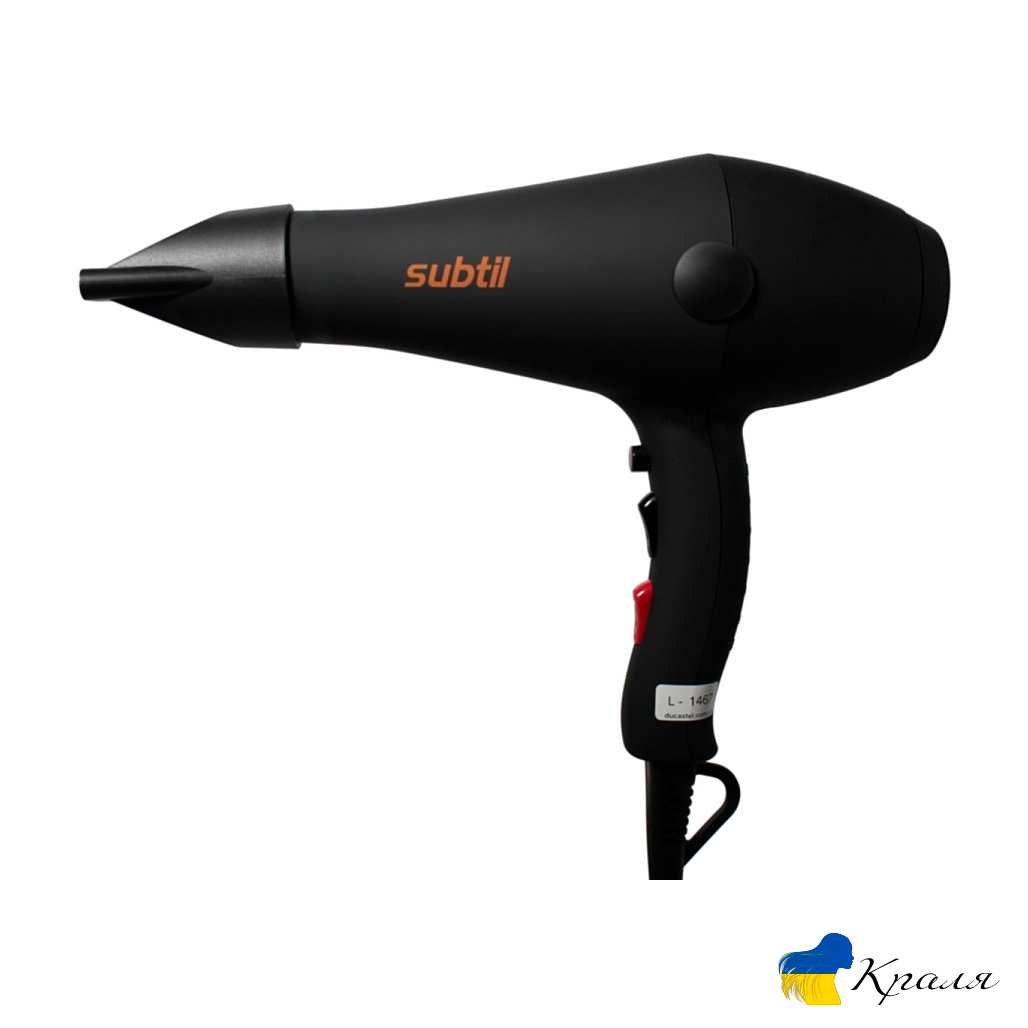 Фен-Subtil-soft-покрытие-2000-w-технология-ионов-2-скорости,-2-температуры,-турбо-охлаждение Фен Subtil soft покриття 2000 w технологія іонів 2 швидкості, 2 температури, турбо охолодження
