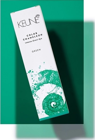 Краска для волос прямого действия KEUNE CHAMELEON зеленая