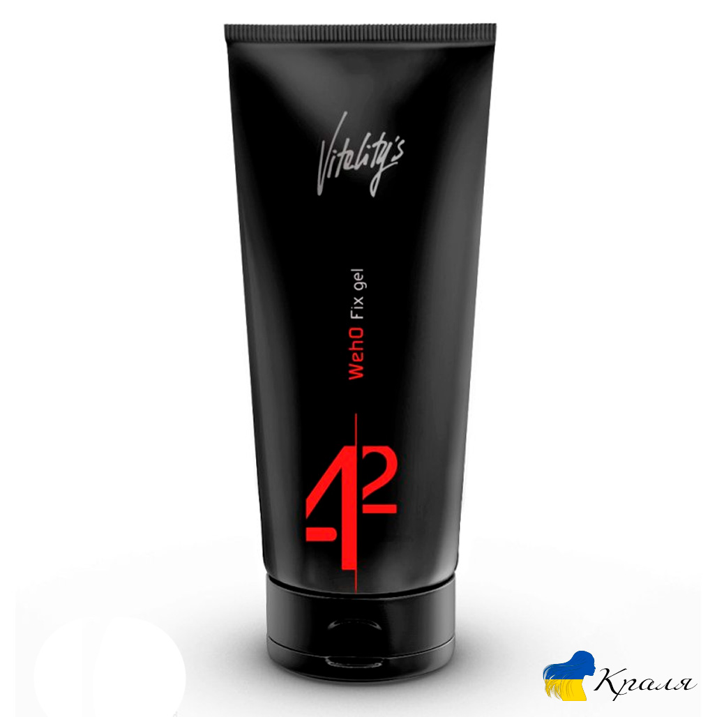 Гель-для-волос-Vitality's-с-эффектом-мокрых-волос-и-ультрасильной-фиксацией Гель для волос Vitality's с эффектом мокрых волос и ультрасильной фиксацией